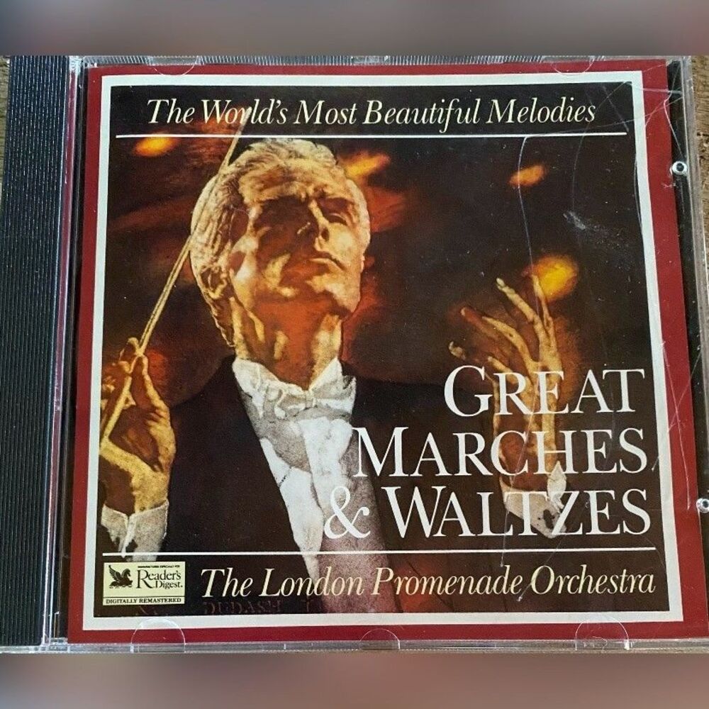 London Promenade Orchestra CD Great Marches Waltzes Classical Music 1992 Reader'